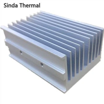 Алюмінієвий чпу оброблений радіатор