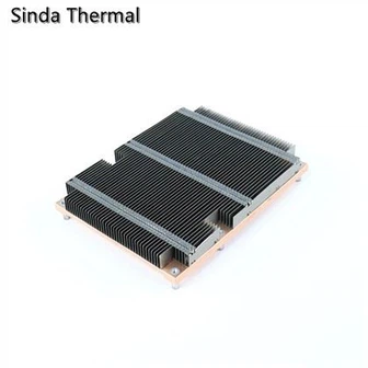 Алюмінієвий радіатор з мідною пластиною