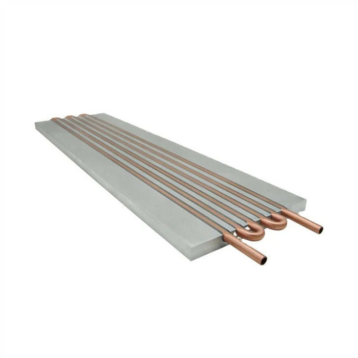 Aluminum CNC Machining Plate Water Cooling Heatsink