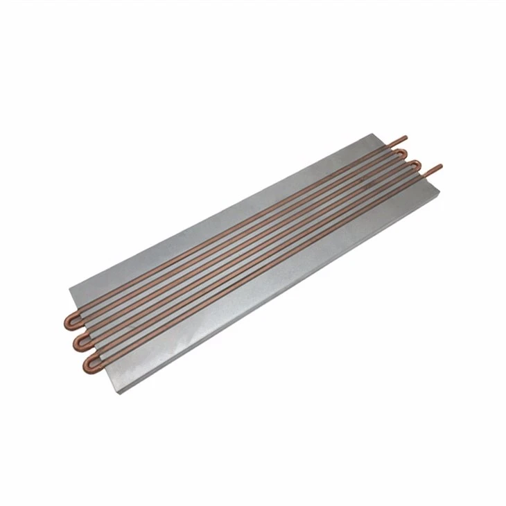 Aluminum CNC Machining Plate Water Cooling Heatsink